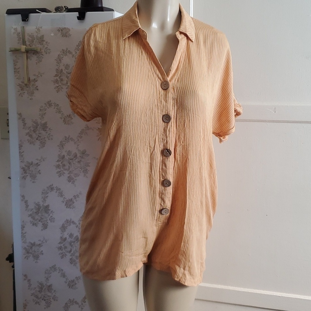Skylar + Madison Striped jumpsuit short Size S